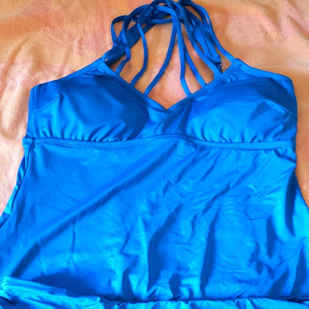 2 pc tankini swimsuit Size L